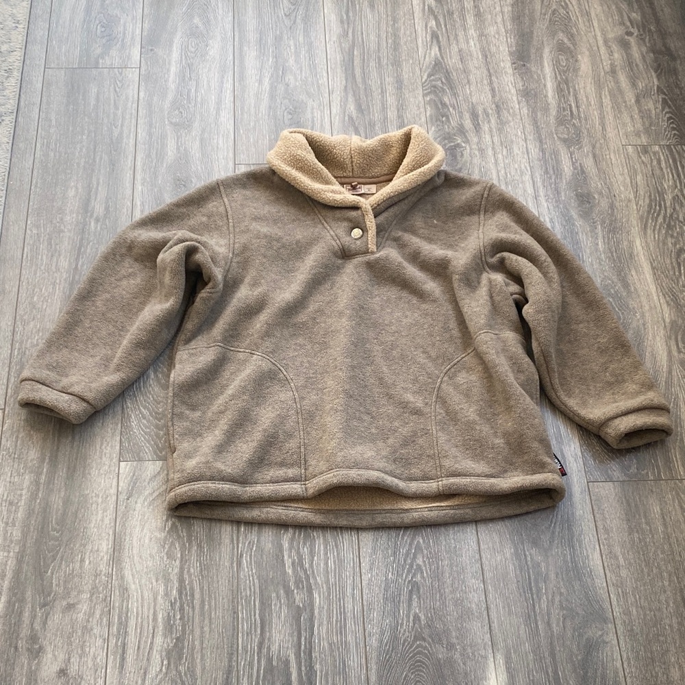 Woolrich - Teddy Sherpa Fleece Pullover - Size XL